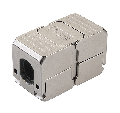 Produkt Łącznik samozaciskowy CAT6A STP SXSPJ-6A-STP-BK-SA - Solarix - Łączniki