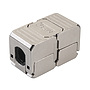 Produkt Łącznik samozaciskowy CAT6A STP SXSPJ-6A-STP-BK-SA - Solarix - Łączniki