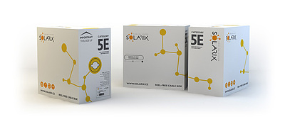 Produkt Kabel typu linka Solarix CAT5E UTP PVC szary box 305m SXKL-5E-UTP-PVC-GY - Solarix - Kable  linka