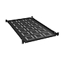 Produkt Półka 19" 1U 750mm BK mocowana do przednich i tylnich szyn UP-17-B - Solarix - Akcesoria 19"