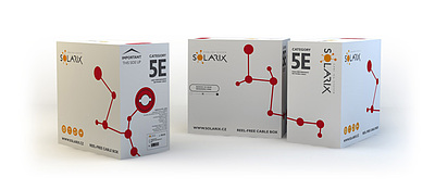 Produkt Kabel instalacyjny Solarix CAT5E FTP LSOH D<sub>ca</sub>-s1,d2,a1 box 305 m, SXKD-5E-FTP-LSOH - Solarix - Kable instalacyjne