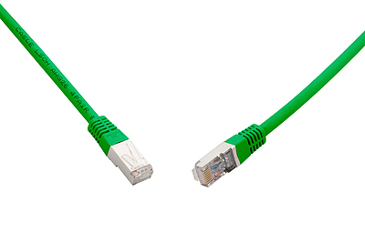 Produkt 10G patchcord CAT6A SFTP LSOH 5m zielony non-snag-proof C6A-315GR-5MB - Solarix - Patchcordy