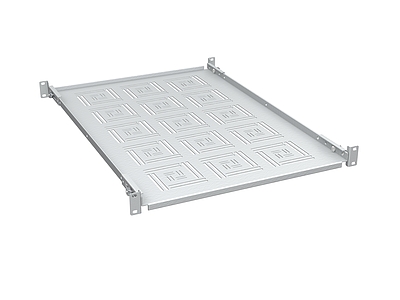 Produkt Półka 19" 1U 650mm RAL 7035 mocowana do przednich i tylnich szyn UP-16-G - Solarix - Akcesoria 19"
