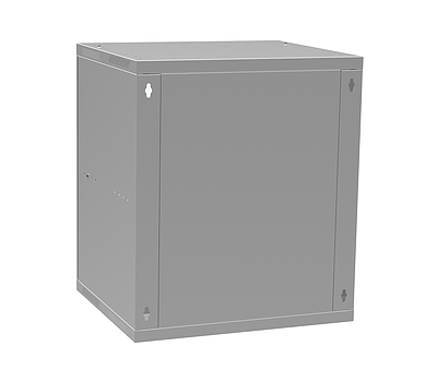 Produkt Szafa naścienna składana SENSA LITE 12U 450mm, drzwi blaszane, RAL 7035, SENSA-L-12U-545-21-G - Solarix - Naścienne 19"