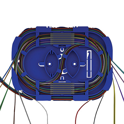 Produkt Tacka spawów na 24 spawy SXOK-24 - Solarix - Fiber Management