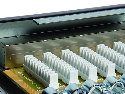 Produkt 19" patch panel Solarix 24 x J45 CAT6 STP czarny 1U SX24-6-STP-BK - Solarix - Patch panele
