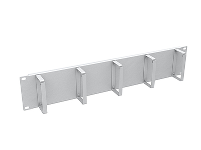 Produkt Organizer kabla 19" 2U RAL 7035 metalowy VP-02-2-00-G - Solarix - Akcesoria 19"