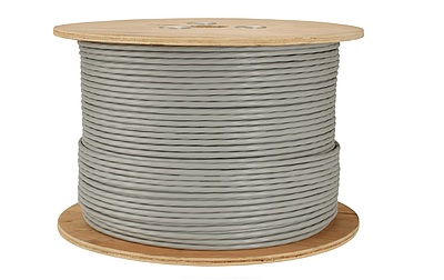 Produkt Kabel instalacyjny Solarix CAT6A STP LSOH D<sub>ca</sub>-s1,d2,a1 650 MHz szpula 500 m SXKD-6A-STP-LSOH - Solarix - Kable instalacyjne