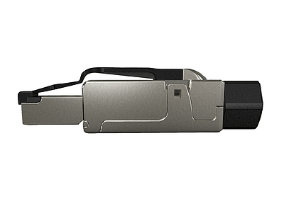 Produkt Konektor przemysłowy uniwersalny RJ45 CAT6A STP samozaciskowy SXRJ45-6A-STP-BK-SA - Solarix - Konektory