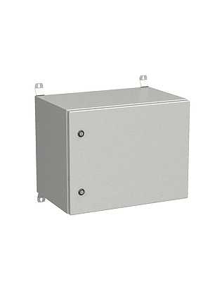 Produkt Naścienna szafa zewnętrzna LC-20 9U 600x400 drzwi blaszane 2x1 - punktowy zamek LC-20-9U-64-21-G - Solarix - Zewnetrzne z wyższym IP