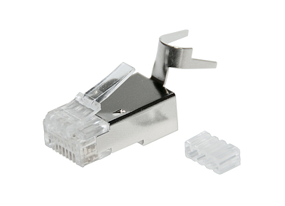 Produkt Konektor RJ45 CAT6 STP 8p8c ekranowany zaciskany na drut KRJS45/6SLD - Solarix - Konektory