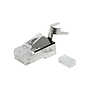 Produkt Konektor RJ45 CAT6 STP 8p8c ekranowany zaciskany na drut KRJS45/6SLD - Solarix - Konektory