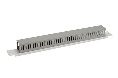 Produkt Organizer kabla 19" 1U RAL7035 plastikowy VP-03-1-PK-G - Solarix - Akcesoria 19"