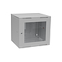 Produkt Szafa naścienna składana SENSA LITE 9U 450mm, drzwi szklane, RAL 7035 SENSA-L-9U-545-11-G - Solarix - Naścienne 19"