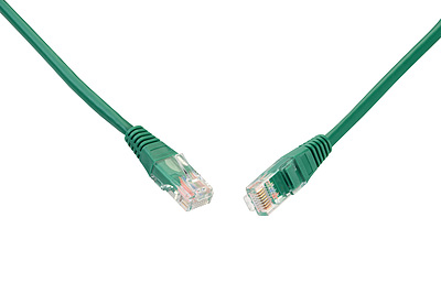 Produkt Patchcord CAT5E UTP PVC 5m zielony non-snag-proof C5E-155GR-5MB - Solarix - Patchcordy