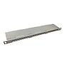 Produkt 19" patch panel Solarix 24xRJ45 CAT6 STP z wspornikiem 0,5U SX24HD-6-STP-SL  - Solarix - Patch panele