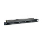 Produkt 19" panel ISDN Solarix 25 x RJ45 czarny 1U SX25-ISDN-BK - Solarix - Patch panele
