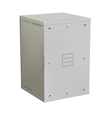 Produkt Szafka naścienna nitowana SENSA 18U 600mm, drzwi blaszane, RAL 7035, SENSA-18U-66-21-G - Solarix - Naścienne 19"