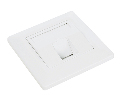 Produkt Gniazdko modularne Solarix na 1 keystone pod tynk białe SX9-1-0-WH - Solarix - Gniazdka