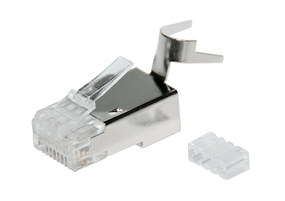 Produkt Konektor RJ45 CAT6A STP 8p8c ekranowany na drut KRJS45/6ASLD - Solarix - Konektory