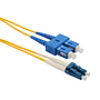 Produkt Patchcord Solarix 9/125 LCpc/SCpc SM OS1 1m duplex SXPC-LC/SC-PC-OS1-1M-D - Solarix - Patchcordy