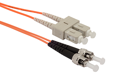 Produkt Patchcord Solarix 50/125 SCpc/STpc MM OM2 2m duplex SXPC-SC/ST-PC-OM2-2M-D - Solarix - Patchcordy