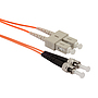 Produkt Patchcord Solarix 50/125 SCpc/STpc MM OM2 2m duplex SXPC-SC/ST-PC-OM2-2M-D - Solarix - Patchcordy