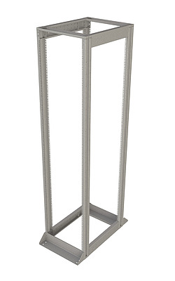 Produkt Rama wysokiej nośności 42U 19" 600x1000 BK, nośność 1200kg, komplet VR-42-G - Solarix - Otwarte ramy 19"