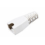 Produkt Osłonka RJ45 non-snag proof biała S45NSP-WH dla kabli o całkowitej średnicy do 5,5 mm - Solarix - Osłonki