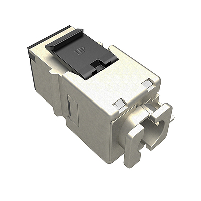 Produkt Szybko-zaciskowy keystone Solarix CAT5E STP RJ45 czarny SXKJ-5E-STP-BK-NA do kleszczy SXKJ-NA-BU - Solarix - Keystony