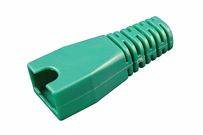 Produkt Osłonka RJ45 non-snag proof zielona S45NSP-GN dla kabli o całkowitej średnicy do 5,5 mm - Solarix - Osłonki