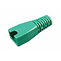 Produkt Osłonka RJ45 non-snag proof zielona S45NSP-GN dla kabli o całkowitej średnicy do 5,5 mm - Solarix - Osłonki
