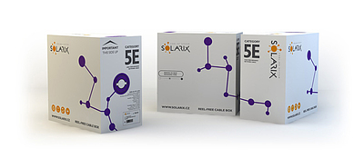 Produkt Kabel instalacyjny Solarix CAT5E UTP LSOH D<sub>ca</sub>-s1,d2,a1 box 500 m. SXKD-5E-UTP-LSOH - Solarix - Kable instalacyjne
