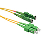 Produkt Patchcord światłowodowy 9/125 E2000apc/SCapc SM OS 1m duplex SXPC-E2000/SC-APC-OS-1M-D - Solarix - Patchcordy