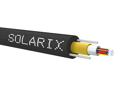 Produkt Kabel światłowodowy zewnetrzny Solarix ADSS/DUCT 12wł OS HDPE F<sub>ca</sub> SXKO-DUCT-12-OS-HDPE - Solarix - Światłowody