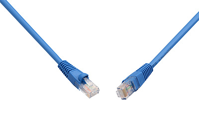 Produkt Patchcord CAT6 UTP PVC 1m niebieski snag-proof C6-114BU-1MB - Solarix - Patchcordy