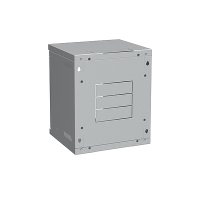 Produkt Naścienna 10" szafa 6U RAL 7035 szklane drzwi LC-10-6-11-G - Solarix - Naścienne 10"