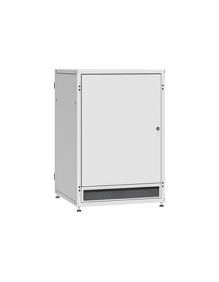 Produkt Szafa LC-50 24U, 800x800 RAL 7035, szklane drzwi - Solarix - Stojące 19"