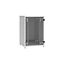 Produkt Szafa LC-50 24U, 800x800 RAL 7035, szklane drzwi - Solarix - Stojące 19"