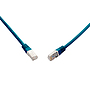 Produkt 10G patchcord CAT6A SFTP LSOH 1m niebieski non-snag-proof C6A-315BU-1MB - Solarix - Patchcordy
