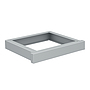 Produkt Podstawa szafki LC-07 100 x 700 x 600, RAL 7035, POD-07-76-10-G - Solarix - Zewnetrzna IP55 z izolacją