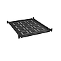 Produkt Półka 19" 1U 550mm BK mocowana do przednich i tylnich szyn UP-15-B - Solarix - Akcesoria 19"
