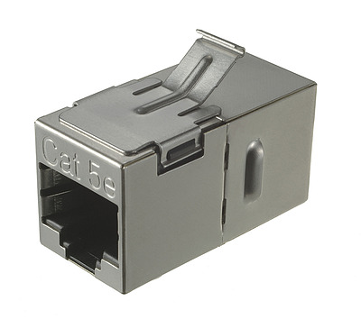 Produkt Łącznik panelowy CAT5E STP 8p8c RJ45/RJ45 KRJ45/5S-SH - Solarix - Łączniki
