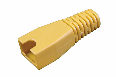 Produkt Osłonka RJ45 non-snag proof żółta S45NSP-YE dla kabli o całkowitej średnicy do 5,5 mm - Solarix - Osłonki