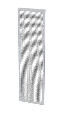 Produkt Drzwi metalowe do LC-50, 42U, szerokość 600 mm, perforowane, kolor RAL 7035, zamek 1-punktowy - Solarix - Akcesoria