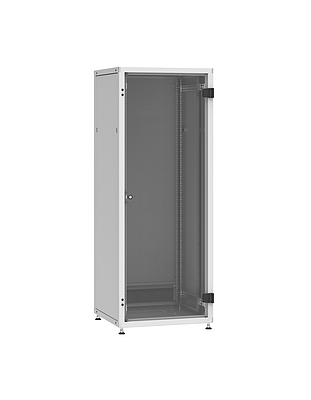 Produkt Szafa LC-50 33U, 600x600 RAL 7035, szklane drzwi - Solarix - Stojące 19"