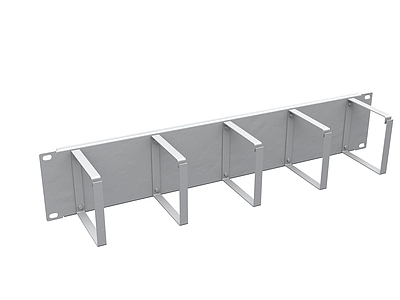 Produkt Organizer kabla 19" 2U RAL 7035 metalowy VP-05-2-00-G - Solarix - Akcesoria 19"