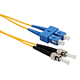 Produkt Patchcord Solarix 9/125 SCpc/STpc SM OS1 2m duplex SXPC-SC/ST-PC-OS1-2M-D - Solarix - Patchcordy