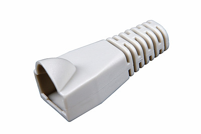 Produkt Osłonka RJ45 snag proof szara S45SP-GY dla kabli o całkowitej średnicy do 5,5 mm - Solarix - Osłonki
