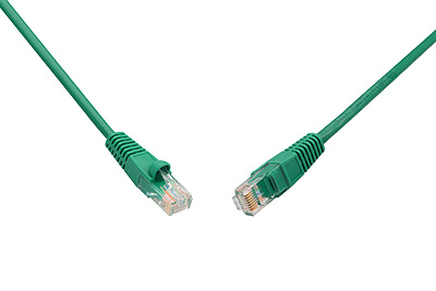 Produkt Patchcord CAT5E UTP PVC 1m zielony snag-proof C5E-114GR-1MB - Solarix - Patchcordy